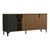 Μπουφές Riba pakoworld καρυδί-μαύρη όψη μαρμάρου 180x40x78εκ |  Μπουφέδες στο espiti
