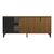 Μπουφές Riba pakoworld καρυδί-μαύρη όψη μαρμάρου 180x40x78εκ |  Μπουφέδες στο espiti