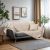 Beauty Home Ριχτάρια σετ 2τμχ Amos Art 8713 (170x240+170x290) Μπεζ       |  Ριχτάρια στο espiti