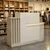 Γραφείο υποδοχής - reception Dayana Megapap με LED χρώμα travertine - sandstone 150x85,2x120εκ. |  Reception γραφείου στο espiti