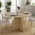 Τραπέζι Tailor Megapap χρώμα sapphire oak Ø120x75,7εκ. |  Τραπέζια στο espiti