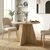 Τραπέζι Tailor Megapap χρώμα sapphire oak Ø100x75,7εκ. |  Τραπέζια στο espiti