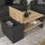 Τραπεζάκι σαλονιού Izia Megapap χρώμα sapphire oak - ανθρακί 110x60x45εκ. |  Τραπεζάκια σαλονιού στο espiti