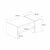 Τραπεζάκι σαλονιού Izia Megapap χρώμα sapphire oak - ανθρακί 110x60x45εκ. |  Τραπεζάκια σαλονιού στο espiti