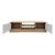 Έπιπλο τηλεόρασης Sasa pakoworld sonoma-λευκό 150x35x41.5εκ |  Έπιπλα τηλεόρασης στο espiti