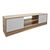 Έπιπλο τηλεόρασης Sasa pakoworld sonoma-λευκό 150x35x41.5εκ |  Έπιπλα τηλεόρασης στο espiti