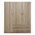 Ντουλάπα τρίφυλλη με 2 συρτάρια Alvia pakoworld sonoma 150x51x180εκ |  Ντουλάπες ρούχων στο espiti
