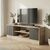 Έπιπλο τηλεόρασης Sasa pakoworld sonoma-ανθρακί 120x35x41.5εκ |  Έπιπλα τηλεόρασης στο espiti