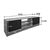 Έπιπλο τηλεόρασης Sasa pakoworld sonoma-ανθρακί 150x35x41.5εκ |  Έπιπλα τηλεόρασης στο espiti
