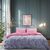 Beauty Home Σετ σεντόνια υπέρδιπλα Glory Art 12372 240x265 Ροζ,Γκρι       |  Σεντόνια Υπέρδιπλα / King Size στο espiti