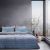 Beauty Home Σετ σεντόνια υπέρδιπλα με λάστιχο Glory Art 12373 170x200+32 Γκρι,Μπλε       |  Σεντόνια Υπέρδιπλα / King Size στο espiti