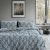 Beauty Home Σετ παπλωματοθήκη υπέρδιπλη Glory Art 12379 230x250 Μπλε       |  Παπλωματοθήκες Υπέρδιπλες στο espiti