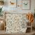 Beauty Home Σετ σεντόνια βρεφικά Bloom Art 6326 120x170 Λαδί       |  Βρεφικά Σεντόνια στο espiti