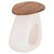 ΒΟΗΘΗΤΙΚΟ ΤΡΑΠΕΖΙ AIDA HM4692.02 FIBER CEMENT ΛΕΥΚΟ--ΞΥΛΟ TEAK TOP 47x60x59Υεκ |  Τραπεζάκια σαλονιού στο espiti