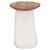 ΒΟΗΘΗΤΙΚΟ ΤΡΑΠΕΖΙ AIDA HM4692.02 FIBER CEMENT ΛΕΥΚΟ--ΞΥΛΟ TEAK TOP 47x60x59Υεκ |  Τραπεζάκια σαλονιού στο espiti