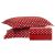 Beauty Home Σετ σεντόνια υπέρδιπλα με λάστιχο Art 10101 Fancy 170x200+30 Κόκκινο       |  Σεντόνια Υπέρδιπλα / King Size στο espiti
