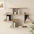 Ραφιέρα τοίχου Ledia pakoworld oak με ανθρακί 110,6x14,5x78εκ |  Ραφιέρες τοίχου στο espiti