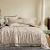 Beauty Home Σετ σεντόνια υπέρδιπλα με λάστιχο Memories Art 12680 165x200+30 Μόκα       |  Σεντόνια Υπέρδιπλα / King Size στο espiti