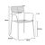 Πολυθρόνα Deraby pakoworld στοιβαζόμενη μαύρο μέταλλο 56x45.5x83εκ |  Πολυθρόνες κήπου στο espiti