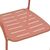Πολυθρόνα Deraby pakoworld στοιβαζόμενη terracotta μέταλλο 56x45.5x83εκ |  Πολυθρόνες κήπου στο espiti