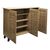 Παπουτσοθήκη-ντουλάπι Mantam pakoworld 16 ζεύγων sonoma 115.5x34x87εκ |  Παπουτσοθήκες στο espiti