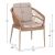 ΠΟΛΥΘΡΟΝΑ ΑΛΟΥΜΙΝΙΟΥ GALDIN HM6272.03 ΚΑΠΟΥΤΣΙΝΟ-P.E.RATTAN-ΜΠΕΖ ΥΦΑΣΜΑ 65x60x76Υεκ |  Πολυθρόνες κήπου στο espiti