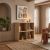 Βιβλιοθήκη Cube Megapap χρώμα sapphire oak 60x30x60εκ. |  Βιβλιοθήκες στο espiti