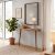 Κονσόλα επιτοίχια Moca Megapap χρώμα sapphire oak 60x22x77εκ. |  Συρταριέρες -Κονσόλες στο espiti