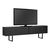 Έπιπλο τηλεόρασης Luxe Megapap χρώμα black wood 180x30x50εκ. |  Έπιπλα τηλεόρασης στο espiti