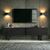 Έπιπλο τηλεόρασης Luxe Megapap χρώμα black wood 180x30x50εκ. |  Έπιπλα τηλεόρασης στο espiti