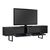Έπιπλο τηλεόρασης Luxe Megapap χρώμα black wood 180x30x50εκ. |  Έπιπλα τηλεόρασης στο espiti