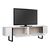Έπιπλο τηλεόρασης Luxe Megapap χρώμα λευκό - μαύρο 180x30x50εκ. |  Έπιπλα τηλεόρασης στο espiti