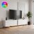 Έπιπλο τηλεόρασης Arlen Megapap με Led Rgb χρώμα λευκό 180x32x50εκ. |  Έπιπλα τηλεόρασης στο espiti