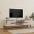 Έπιπλο τηλεόρασης Eslem pakoworld λευκό με καρυδί 160x34,6x48,1εκ |  Έπιπλα τηλεόρασης στο espiti