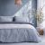 Beauty Home Σετ Πάπλωμα μονό Moments Αrt 12566 160x230 Σιέλ,Γκρι       |  Παπλώματα Μονά στο espiti