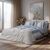 Beauty Home Σετ Πάπλωμα υπέρδιπλο Moments Αrt 12571 220x240 Λαδί,Σιέλ       |  Παπλώματα Υπέρδιπλα στο espiti