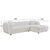 ΚΑΝΑΠΕΣ ΓΩΝΙΑ (ΔΕΞΙΑ) LYKKE HM3326.02R ΕΚΡΟΥ ΥΦΑΣΜΑ 280x89-165(η γωνία)x70Υεκ |  Καναπέδες γωνιακοί στο espiti
