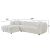 ΚΑΝΑΠΕΣ ΓΩΝΙΑ (ΑΡΙΣΤΕΡΗ) LYKKE HM3326.02L ΕΚΡΟΥ ΥΦΑΣΜΑ 280x89-165(η γωνία)x70Υεκ |  Καναπέδες γωνιακοί στο espiti
