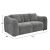 ΚΑΝΑΠΕΣ 2-ΘΕΣΙΟΣ JUNOA HM3334.01 ΓΚΡΙ ΥΦΑΣΜΑ 172x89x74Υεκ |  Καναπέδες γωνιακοί στο espiti