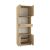 Ντουλάπι κουζίνας - μπάνιου Alvento Megapap χρώμα sapphire oak 60x42x180εκ. |  Ντουλάπια στο espiti