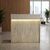 Γραφείο υποδοχής - reception Wilko Megapap με LED χρώμα travertine - sandstone 113,6x42x110εκ. |  Reception γραφείου στο espiti
