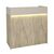 Γραφείο υποδοχής - reception Wilko Megapap με LED χρώμα travertine - sandstone 113,6x42x110εκ. |  Reception γραφείου στο espiti