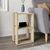 Κομοδίνο - Τραπεζάκι βοηθητικό Lonie Megapap χρώμα travertine 34x30x55εκ. |  Κομοδίνα στο espiti