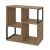 Βιβλιοθήκη Bolton Megapap χρώμα ανοιχτό καρυδί 62x22x62εκ. |  Βιβλιοθήκες στο espiti
