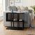 Τραπεζάκι βοηθητικό Homia Megapap χρώμα black wood 56x25x56,5εκ. |  Τραπεζάκια βοηθητικά στο espiti