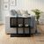 Τραπεζάκι βοηθητικό Homia Megapap χρώμα black wood 56x25x56,5εκ. |  Τραπεζάκια βοηθητικά στο espiti