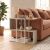 Τραπεζάκι βοηθητικό Homia Megapap χρώμα sandstone 56x25x56,5εκ. |  Τραπεζάκια βοηθητικά στο espiti