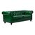 Kαναπές διθέσιος τ. Chesterfield pakoworld pu κυπαρισσί 160x84x67εκ |  Καναπέδες στο espiti