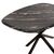ΤΡΑΠΕΖΙ ΟΒΑΛ RODDEN HM11903.02 ΜΕ WERZALIT BLACK/GOLD MARBLE-ΜΑΥΡΗ ΒΑΣΗ 146x94x75Υεκ |  Τραπέζια κήπου στο espiti