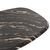 ΤΡΑΠΕΖΙ ΟΒΑΛ RODDEN HM11903.02 ΜΕ WERZALIT BLACK/GOLD MARBLE-ΜΑΥΡΗ ΒΑΣΗ 146x94x75Υεκ |  Τραπέζια κήπου στο espiti